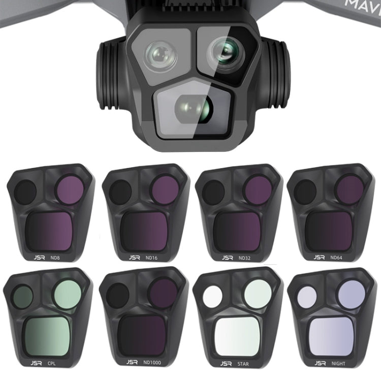 JSR GB 8 in 1 CPL ND8 ND16 ND32 ND64 STAR ND1000 NIGHT Lens Filter, 8 in 1 For DJI Mavic 3 Pro JSR GB 8 in 1 CPL ND8 ND16 ND32 ND64 STAR ND1000 NIGHT Lens Filter, 8 in 1 For DJI Mavic 3 Pro